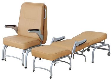 Tıbbi Uzanmış Uyuyan Sandalye / Bakım Kişi İçin Tekerlekli Sandalye Tekerlekli Sandalye