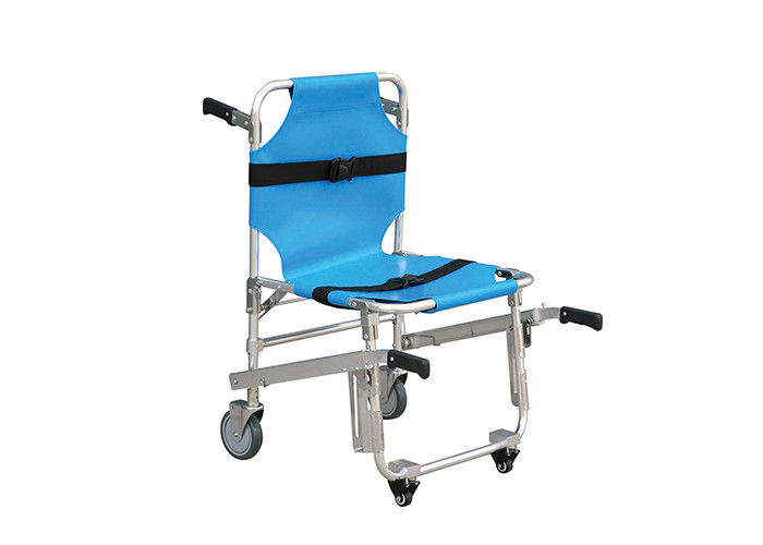 İlk Yardım İçin Alüminyum Alaşımlı Hafif Yukarı ve Aşağı Merdiven Sandalye Sedye, Merdiven Tekerlekli Sandalye Sedye