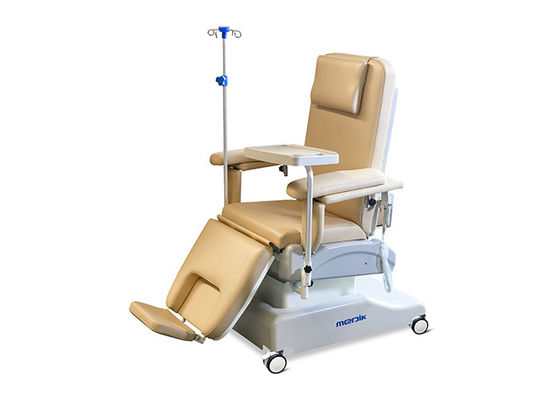 Elektrikli Tıbbi Transfüzyon Kan Bağışı Sandalyesi Üzerinde 240kgs Yük