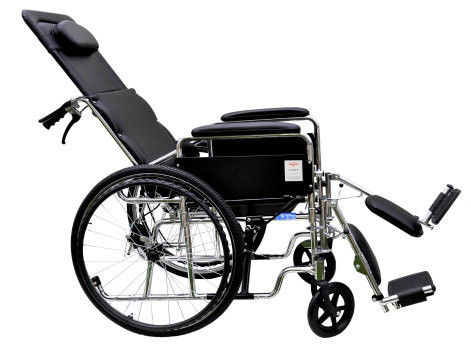 Taşınabilir tutuşunu basit tekerlekli sandalye için ambulans katlama